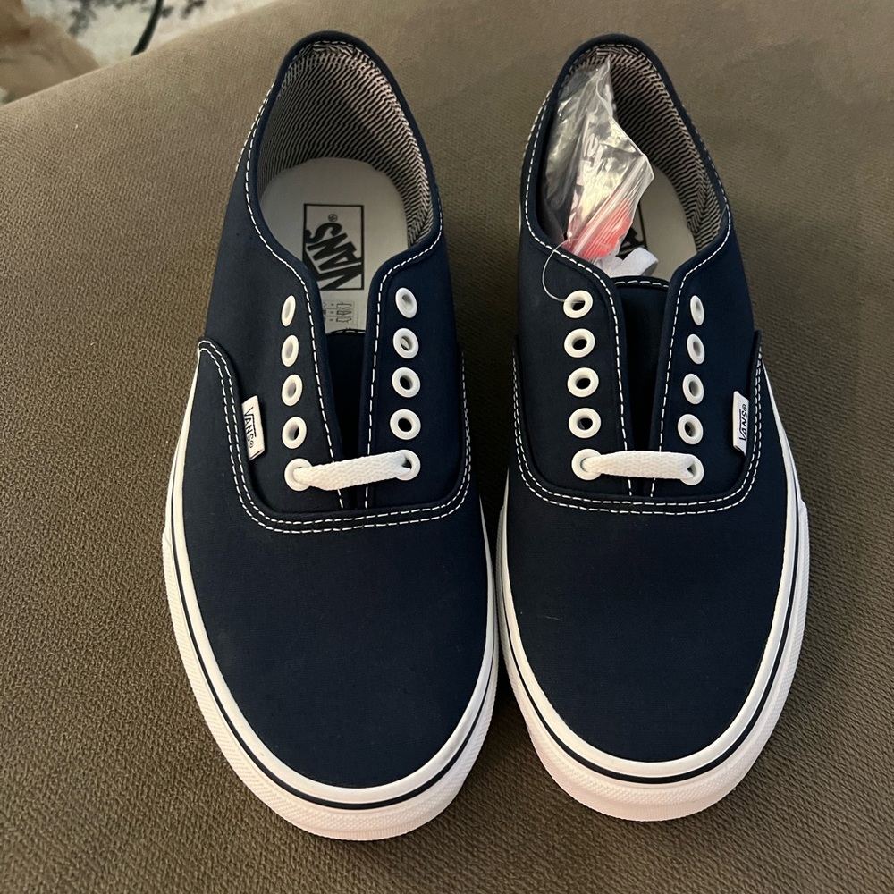 Brand new vans never worn asking $50.